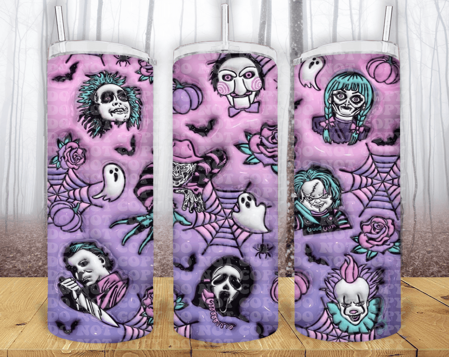 3D 20oz Tumbler Sublimation Print - KT SUBLIMATION, DTF AND MORE LLC