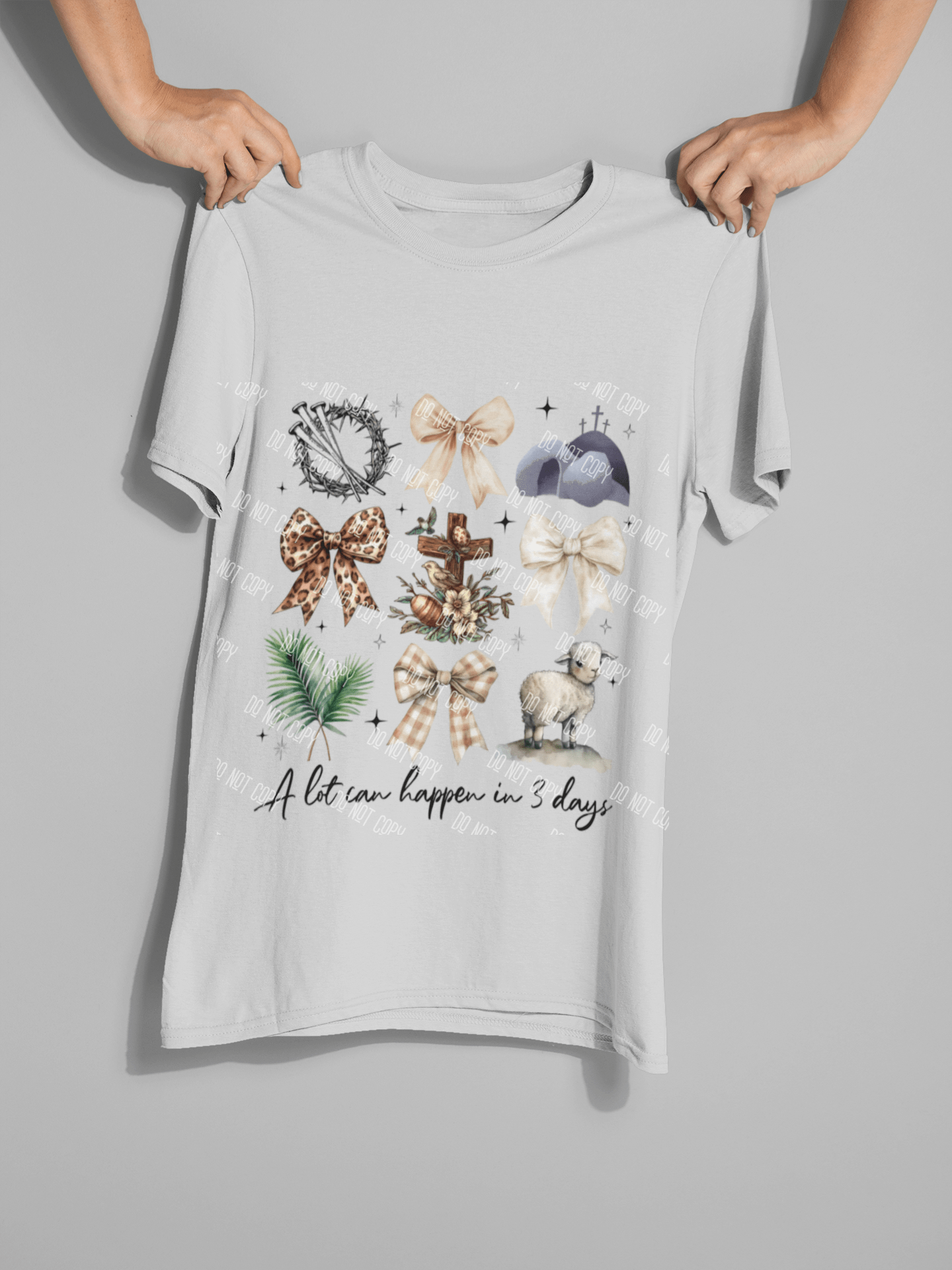 Easter DTF Transfer – Vibrant Spring Design for Custom Shirts, Bags & Gifts - KT SUBLIMATION, DTF AND MORE LLC