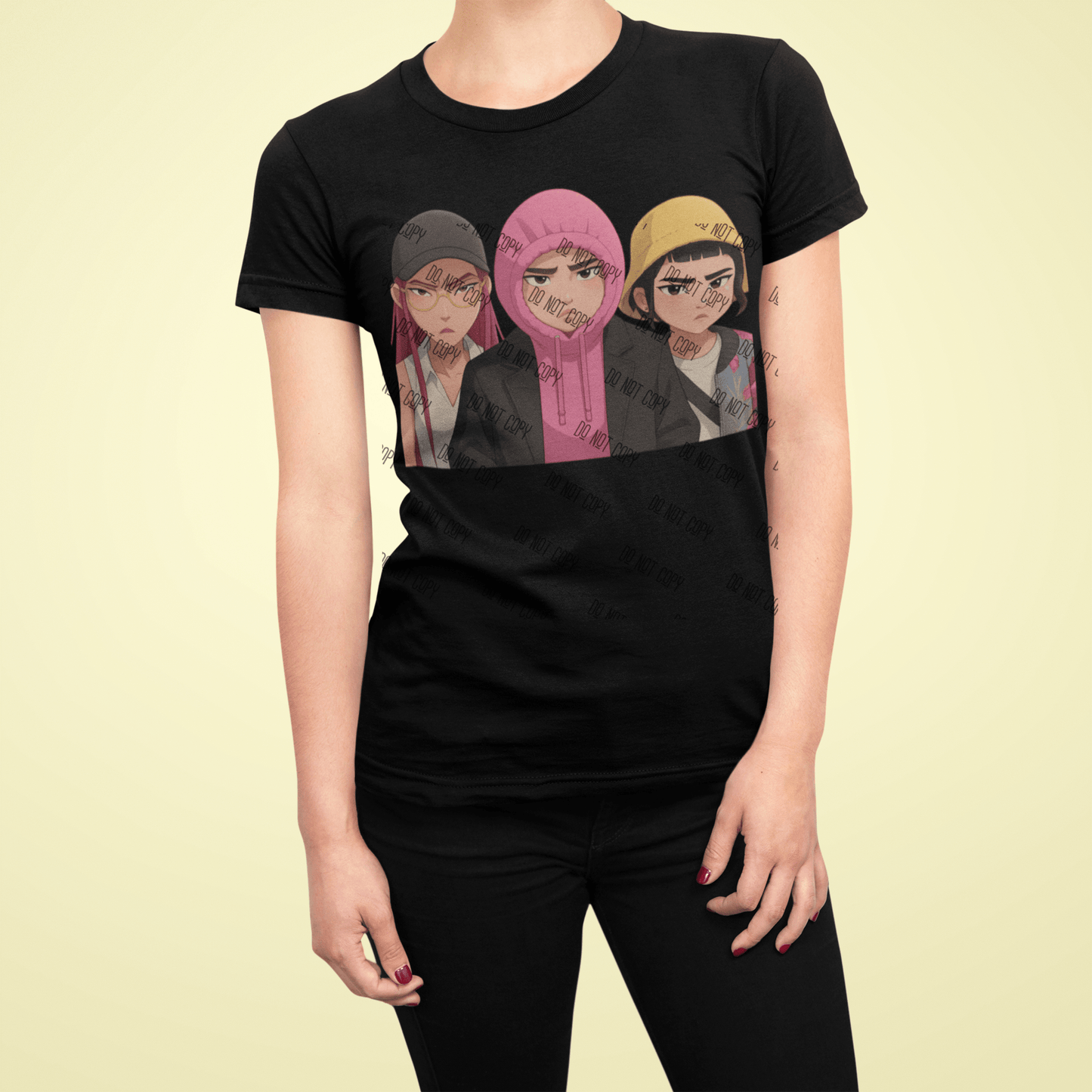 K - Pop Demon Hunter DTF Transfer | Anime - Inspired Ready - to - Press Design - KT SUBLIMATION, DTF AND MORE LLC