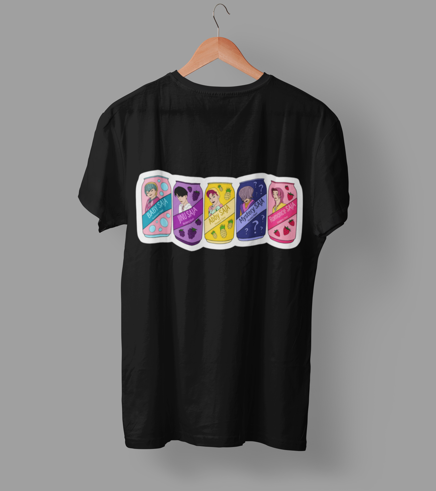 K-Pop Demon Hunter DTF Transfer | Ready-to-Press Anime-Inspired Design