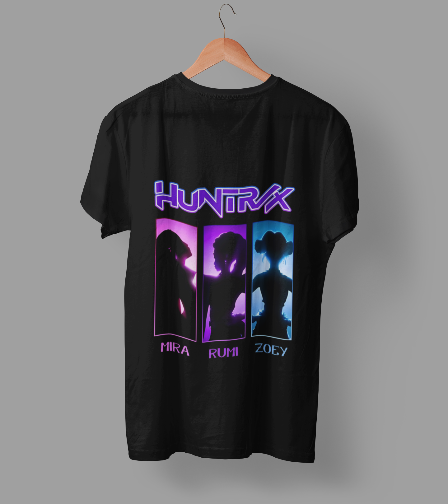 K-Pop Demon Hunter DTF Transfer | Ready-to-Press Anime-Inspired Design