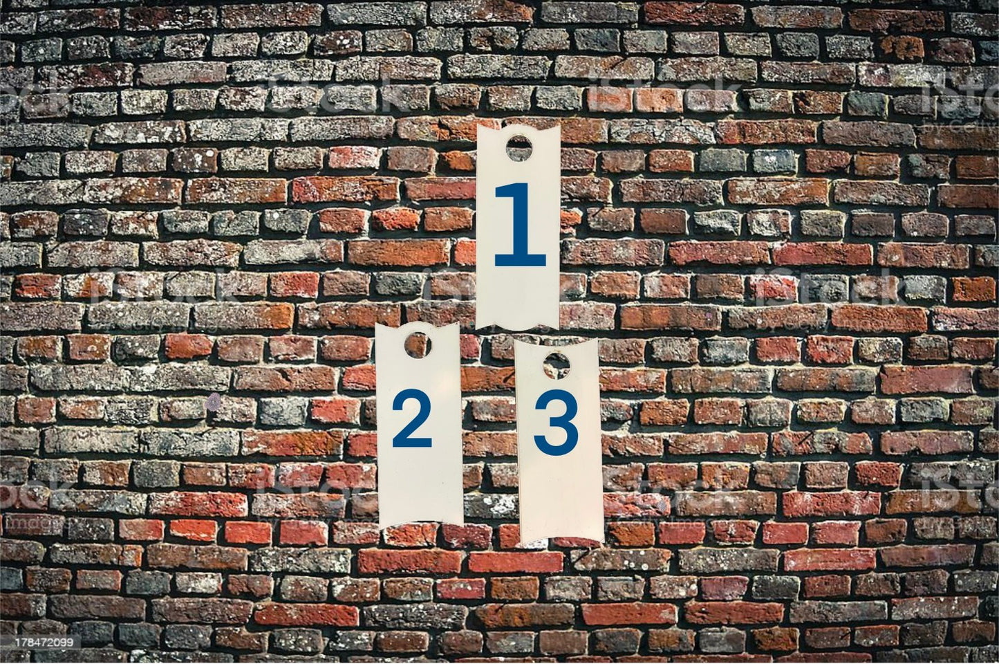 Sublimation Tumbler Tag Fits Stanley Tumbler 40 oz tumbler tag name plate blank - KT SUBLIMATION, DTF AND MORE LLC