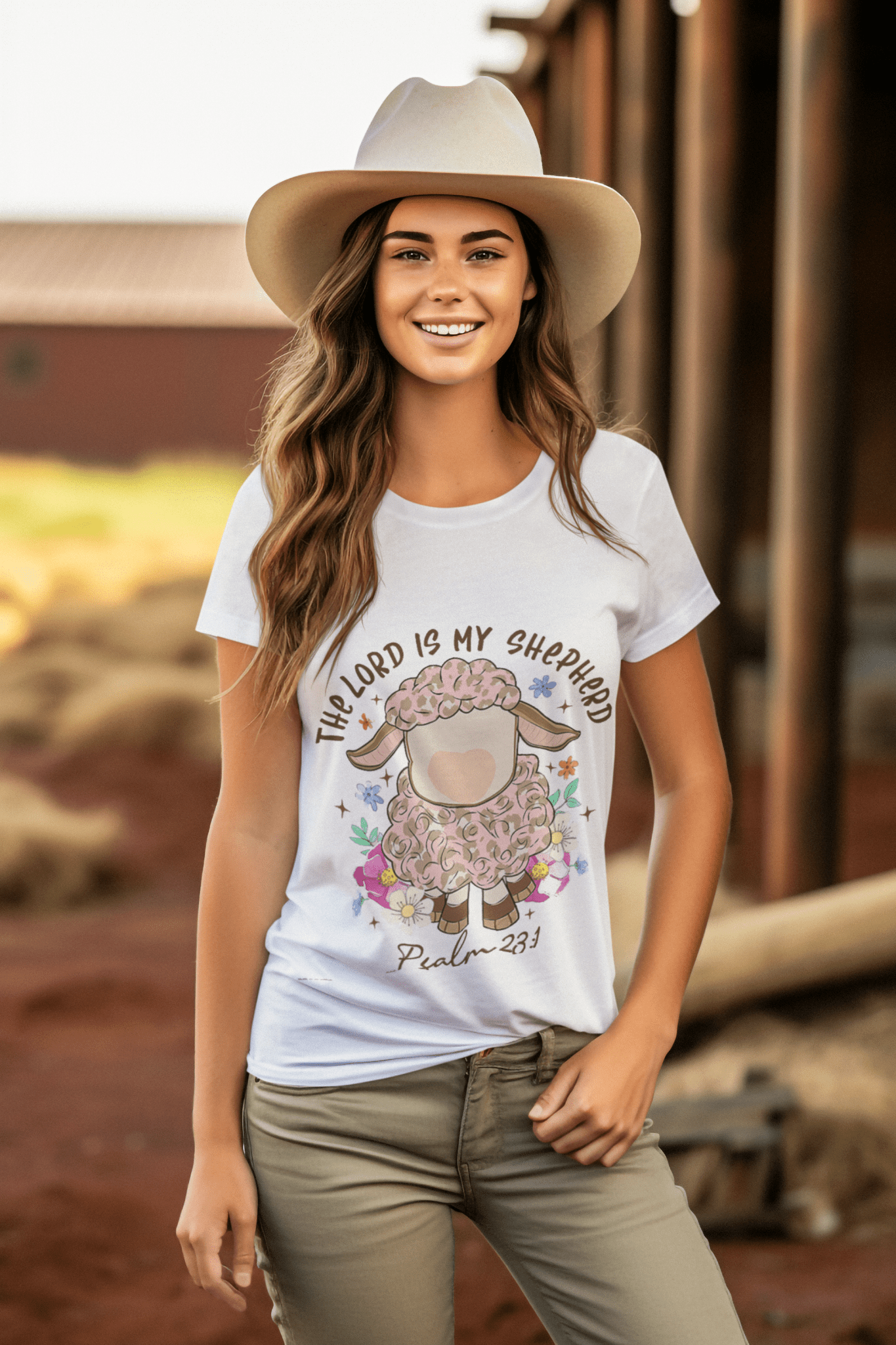 The Lord is my Shepherd DTF - KT SUBLIMATION, DTF AND MORE LLC
