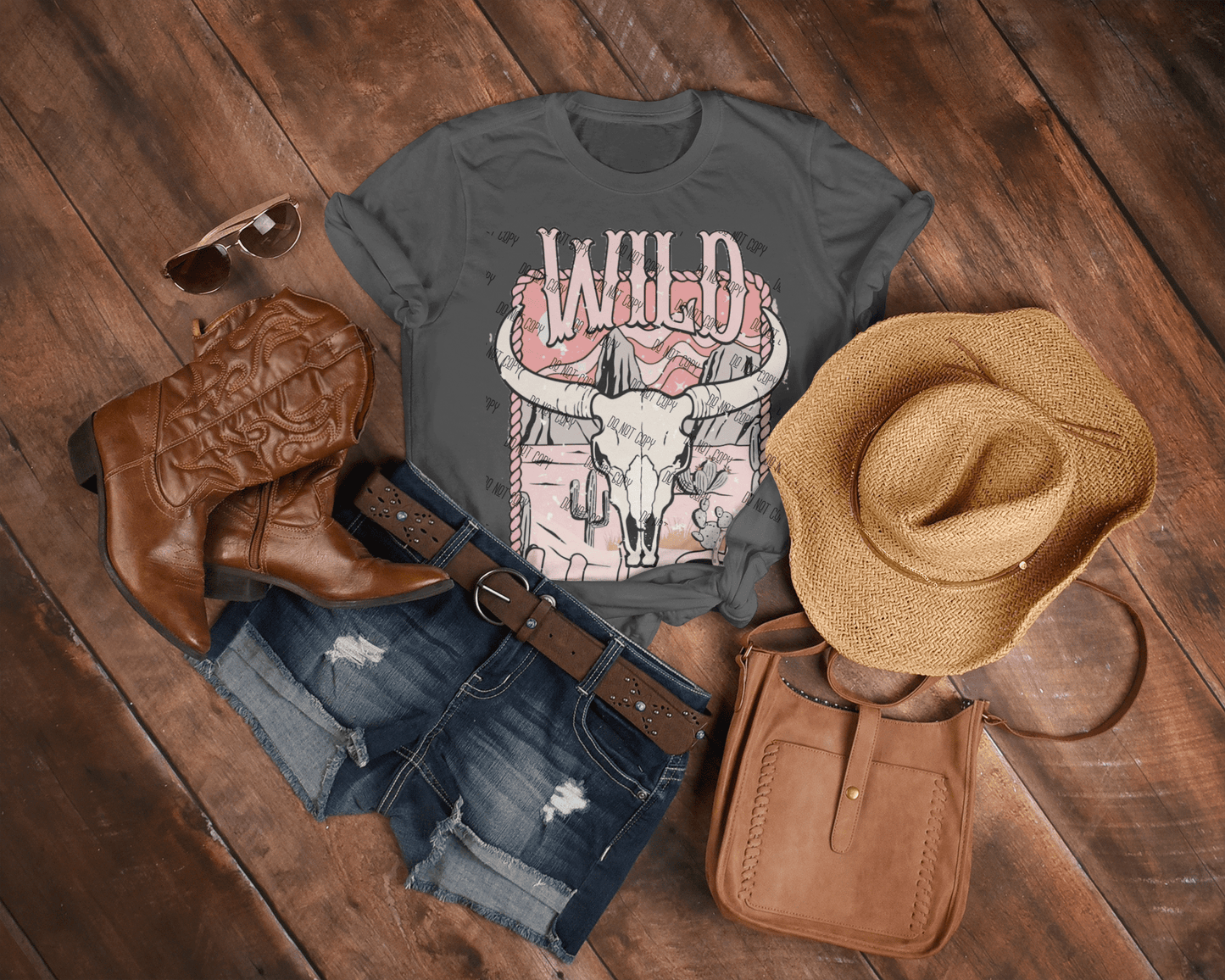 Wild West DTF Transfer – Bold and Rustic Designs for Western - Inspired Apparel - KT SUBLIMATION, DTF AND MORE LLC