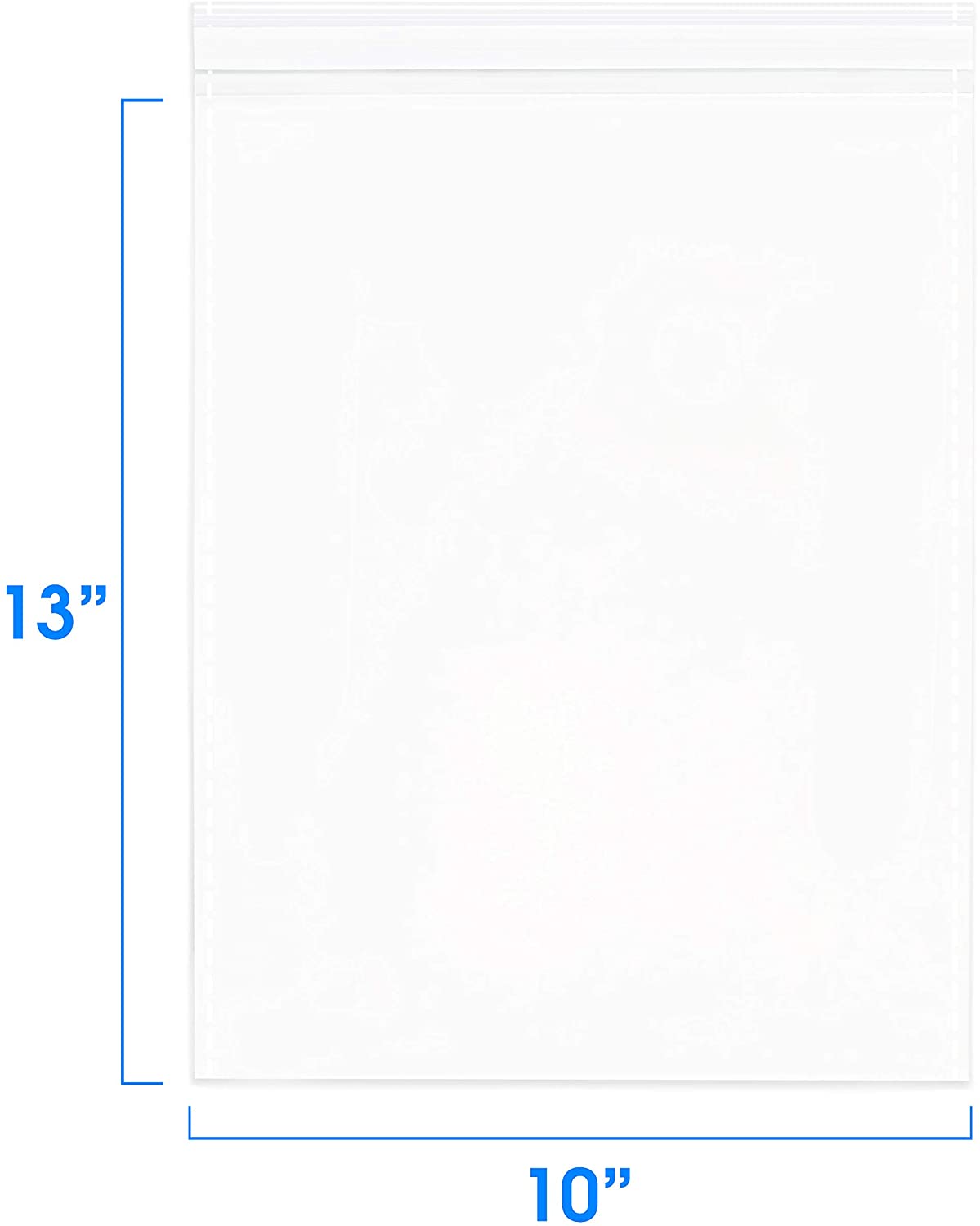 10” X 13” Clear Resealable Polypropylene Bags (100 pcs) - KT SUBLIMATION, DTF AND MORE LLC