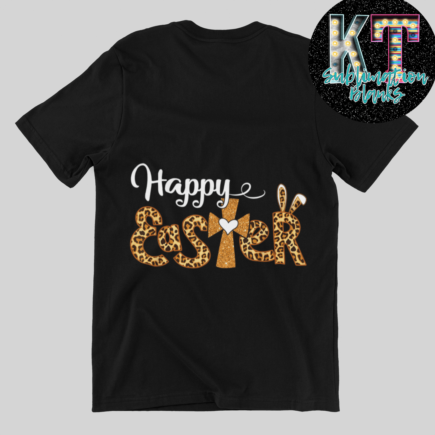 Happy Easter Cheeta DTF, Easter Transfer - KT SUBLIMATION, DTF AND MORE LLC