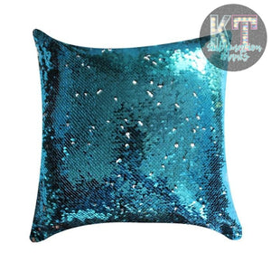 Sequin Pillow Cover Rose Red Case