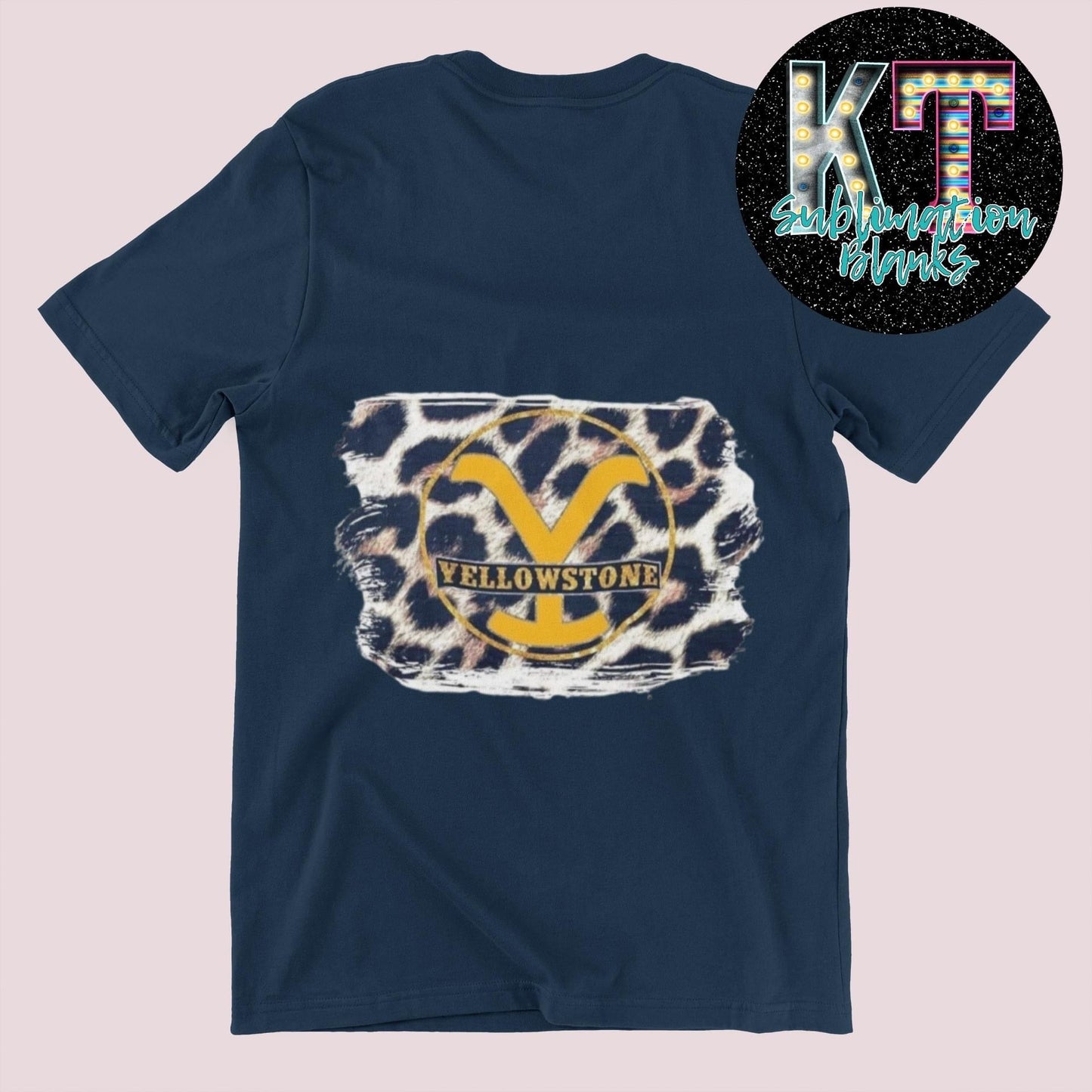 Yellowstone Cheeta DTF, directo to film transfer - KT SUBLIMATION, DTF AND MORE LLC