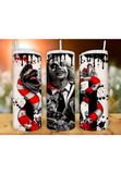 Beetlejuice 20oz Tumbler Sublimation Print