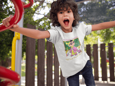 100 Days of School Baby Bad Bunny DTF Transfer – Fun & Trendy School Milestone 🎤🎉 - KT SUBLIMATION, DTF AND MORE LLC