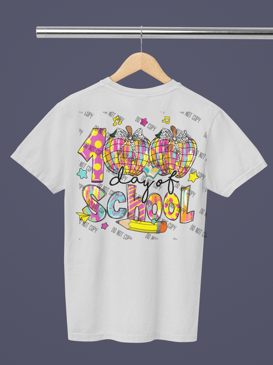 100 Days of School DTF Transfer – Celebrate a Milestone in Style! - KT SUBLIMATION, DTF AND MORE LLC