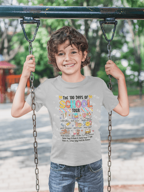 100 Days of School DTF Transfer – Celebrate a Milestone in Style! - KT SUBLIMATION, DTF AND MORE LLC