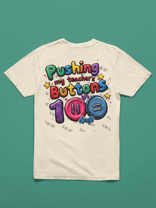100 Days of School DTF Transfer – Celebrate a Milestone in Style! - KT SUBLIMATION, DTF AND MORE LLC