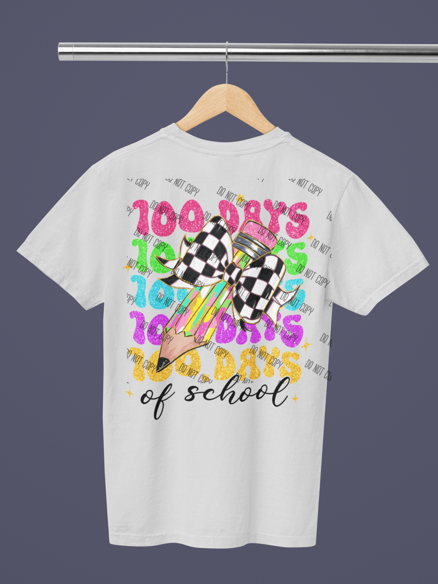 100 Days of School DTF Transfer – Celebrate a Milestone in Style! - KT SUBLIMATION, DTF AND MORE LLC