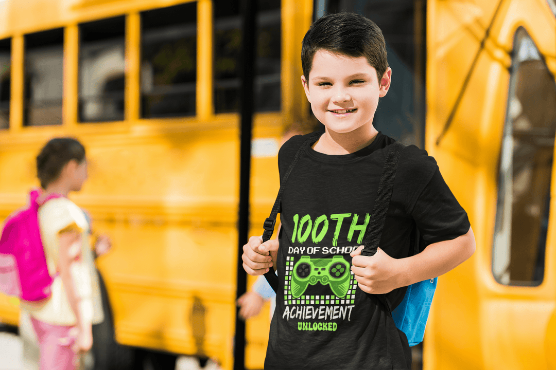 100 Days of School DTF Transfer – Celebrate Learning in Style! 🎉📚 - KT SUBLIMATION, DTF AND MORE LLC