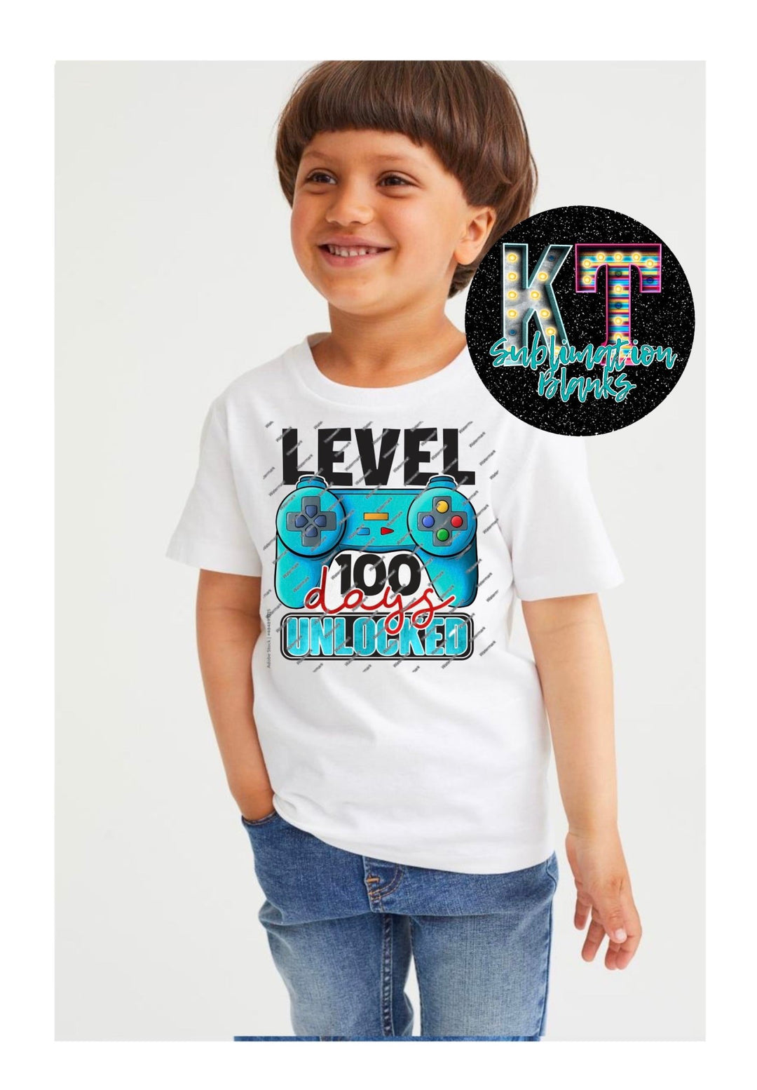 100 Days of School DTF Transfer – Celebrate Learning in Style! 🎉📚 - KT SUBLIMATION, DTF AND MORE LLC