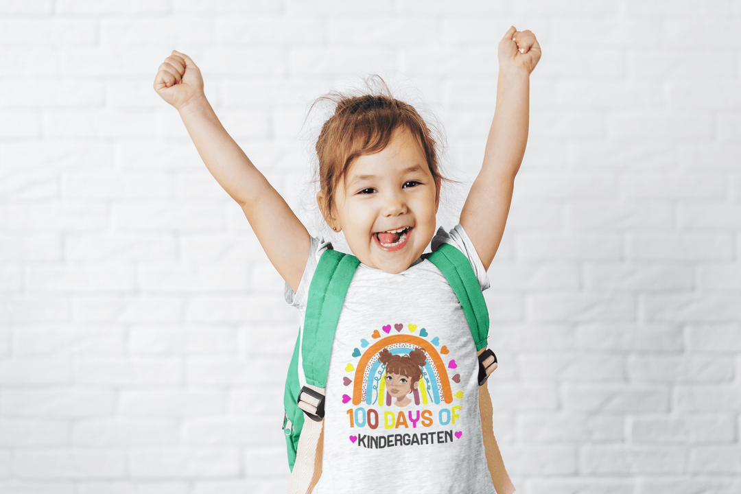 100 Days of School DTF Transfer – Celebrate Learning in Style! 🎉📚 - KT SUBLIMATION, DTF AND MORE LLC