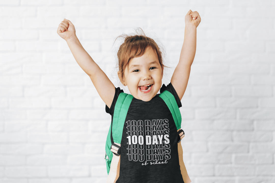 100 Days of School DTF Transfer – Celebrate Learning in Style! 🎉📚 - KT SUBLIMATION, DTF AND MORE LLC