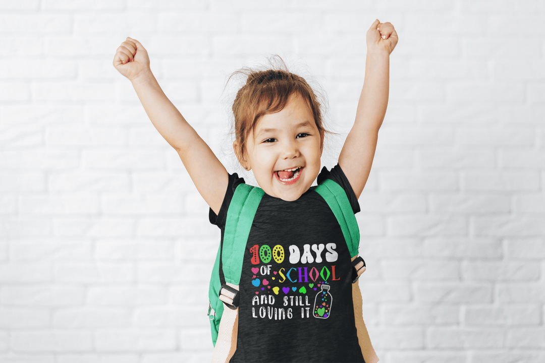 100 Days of School DTF Transfer – Celebrate Learning in Style! 🎉📚 - KT SUBLIMATION, DTF AND MORE LLC