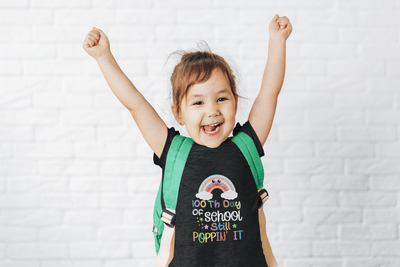 100 Days of School DTF Transfer – Celebrate Learning in Style! 🎉📚 - KT SUBLIMATION, DTF AND MORE LLC