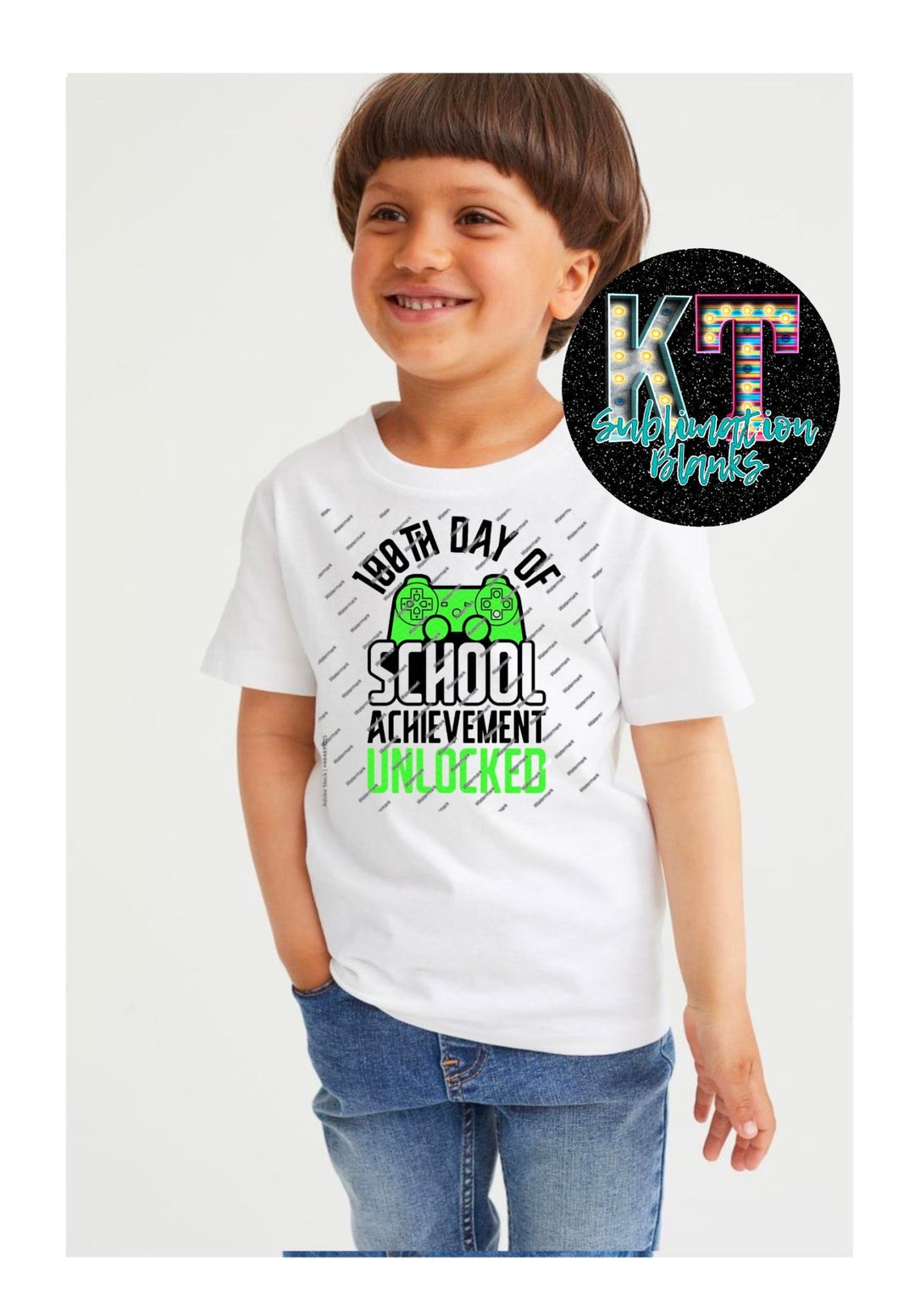 100 Days of School DTF Transfer – Celebrate Learning in Style! 🎉📚 - KT SUBLIMATION, DTF AND MORE LLC