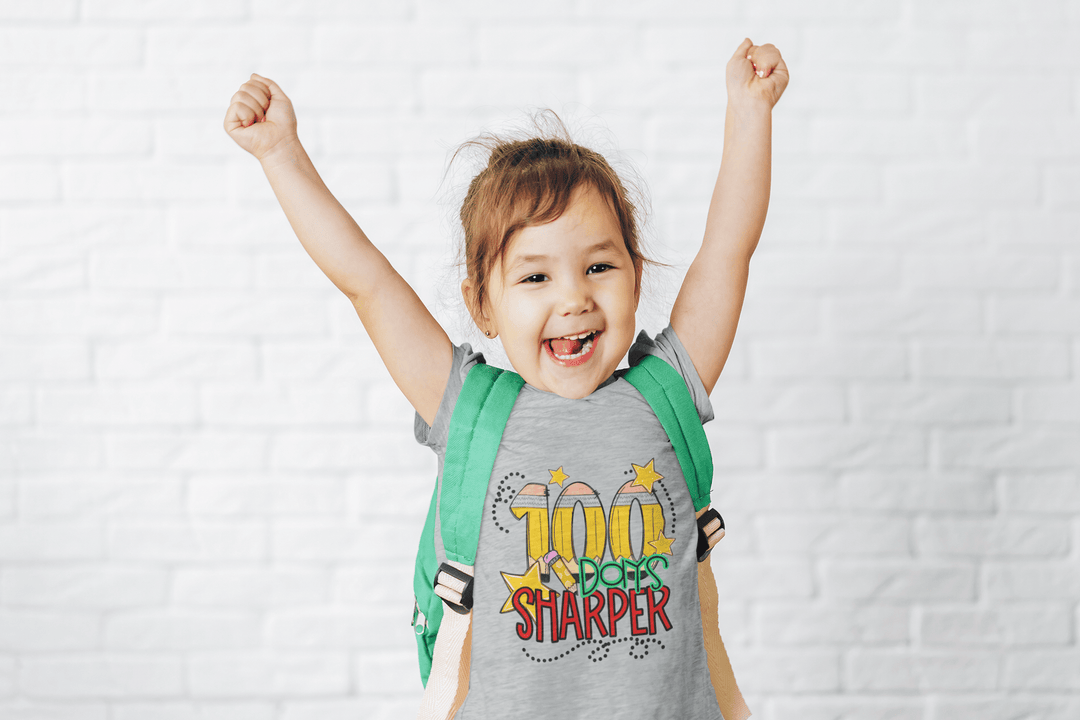 100 Days of School DTF Transfer – Celebrate Learning in Style! 🎉📚 - KT SUBLIMATION, DTF AND MORE LLC