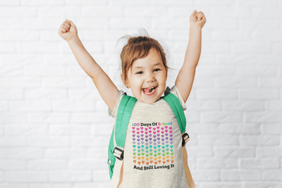 100 Days of School DTF Transfer – Celebrate Learning in Style! 🎉📚 - KT SUBLIMATION, DTF AND MORE LLC