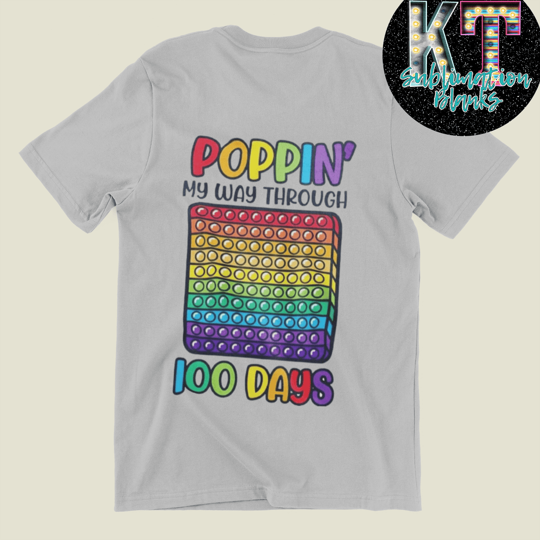 100 Days of School DTF Transfer – Celebrate Learning in Style! 🎉📚 - KT SUBLIMATION, DTF AND MORE LLC