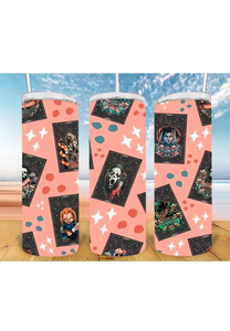 Tarot Horror 20oz Tumbler Sublimation Print