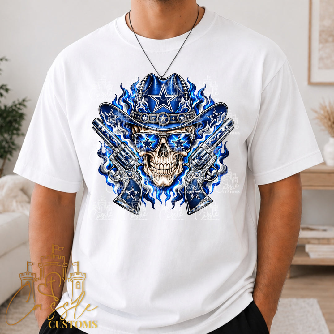 Houston Cowboys DTF Transfer – Ready-to-Press Design
