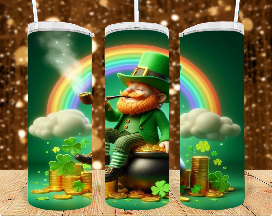 San Patrick day 20oz tumbler sublimation print