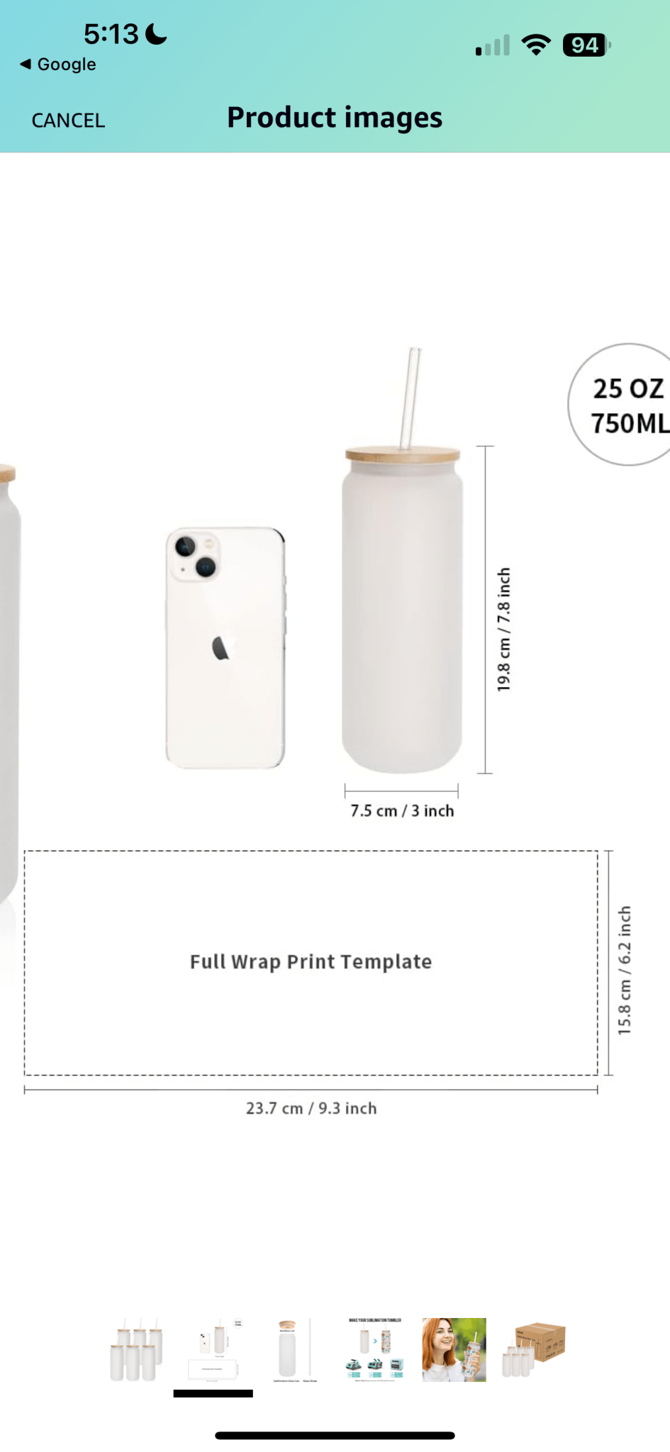 25oz Frosted Can Beer Glass Cup with Bamboo Lid – Custom Sublimation Drinkware - KT SUBLIMATION, DTF AND MORE LLC