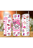 Kitty 20oz Tumbler Sublimation Print