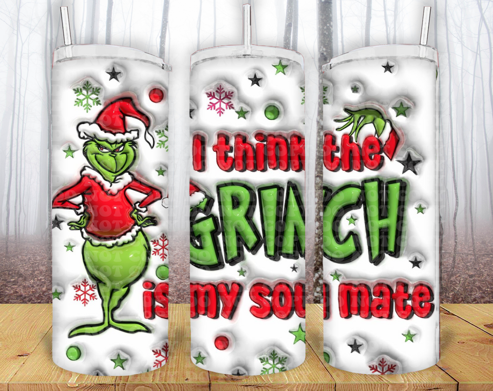 Christmas 20oz Tumbler Sublimation Print