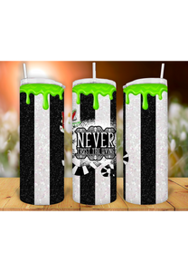 Beetlejuice 20oz Tumbler Sublimation Print