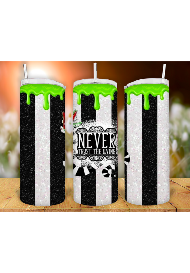 Beetlejuice 20oz Tumbler Sublimation Print