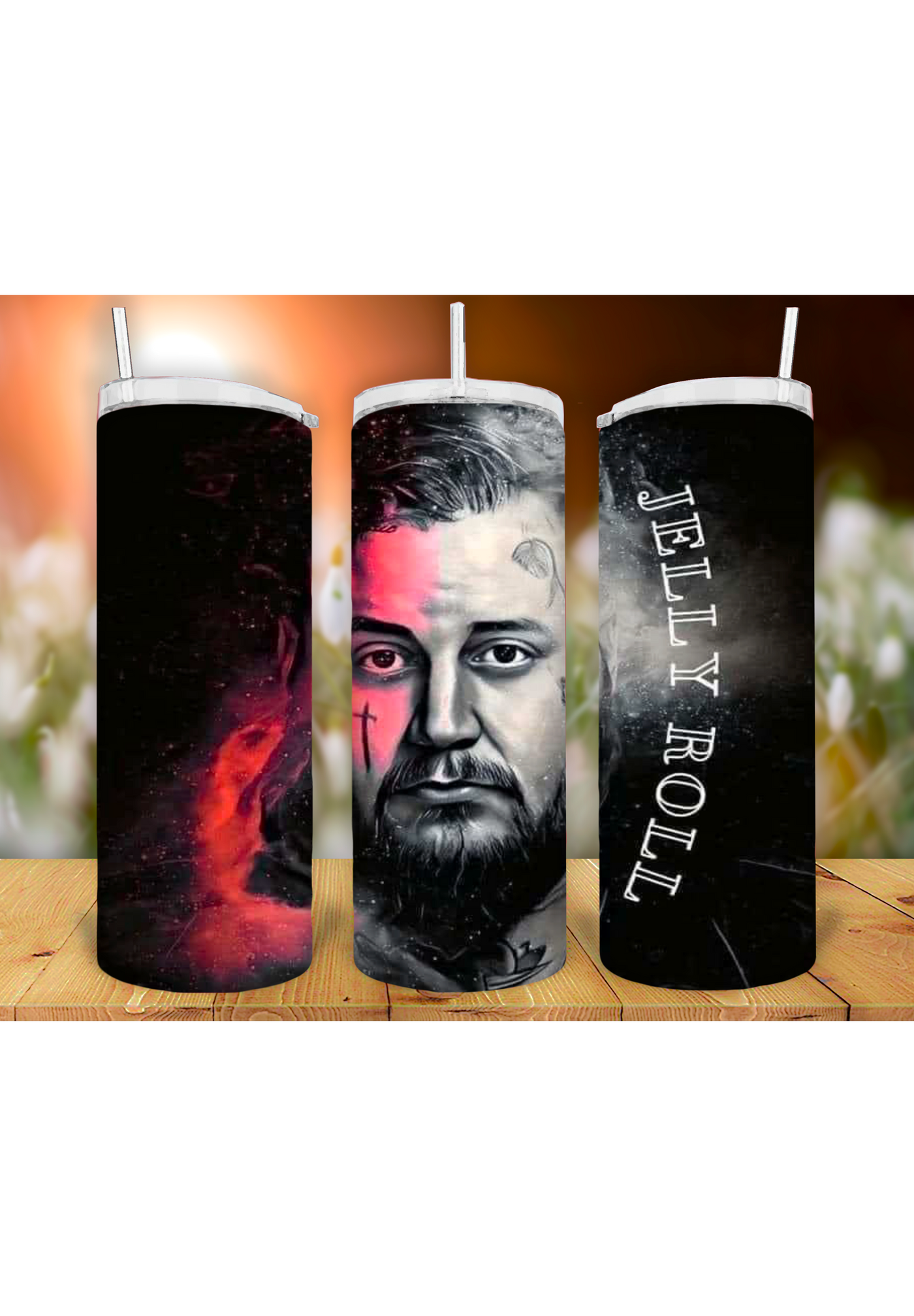 Jelly Roll  20oz sublimation print