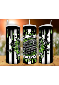 Beetlejuice 20oz Tumbler Sublimation Print