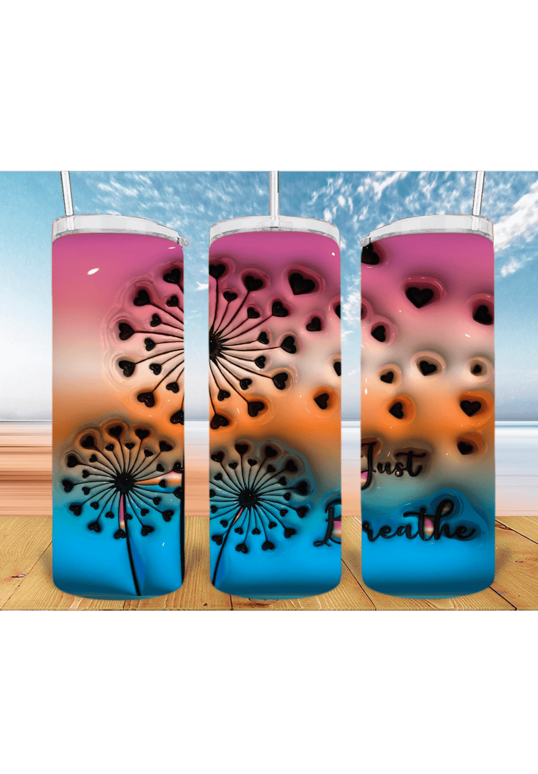 3D 20oz Tumbler Sublimation Print - KT SUBLIMATION, DTF AND MORE LLC