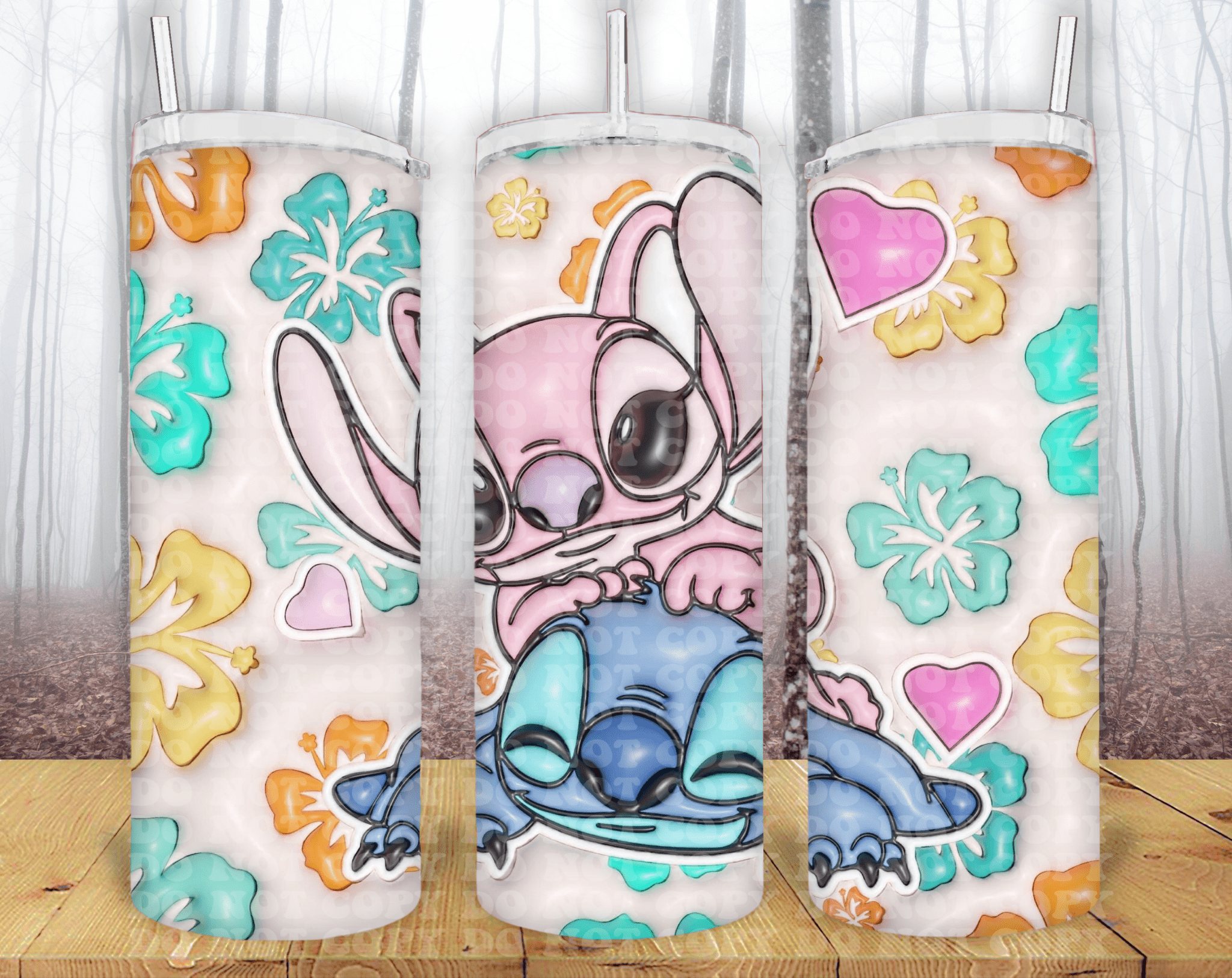 3D 20oz Tumbler Sublimation Print