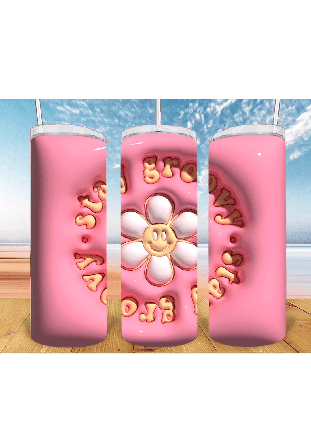 3D 20oz Tumbler Sublimation Print - KT SUBLIMATION, DTF AND MORE LLC