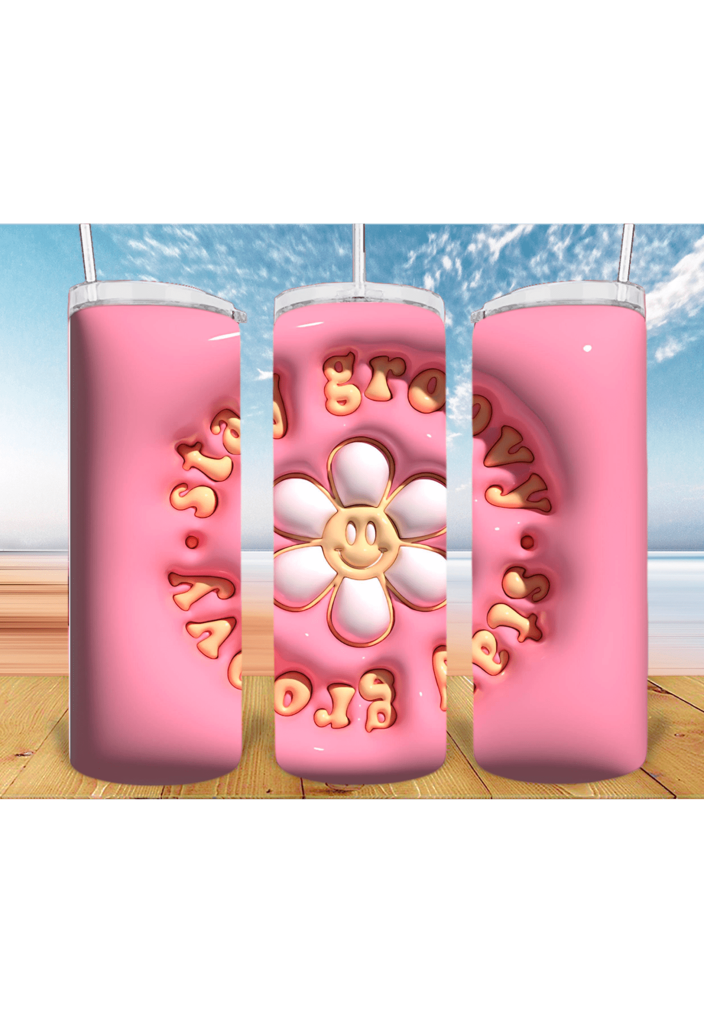 3D 20oz Tumbler Sublimation Print - KT SUBLIMATION, DTF AND MORE LLC