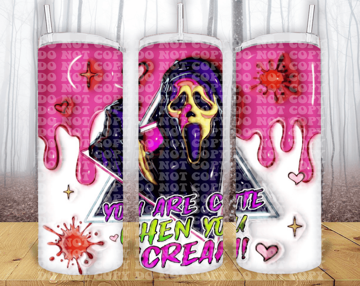 3D 20oz Tumbler Sublimation Print - KT SUBLIMATION, DTF AND MORE LLC