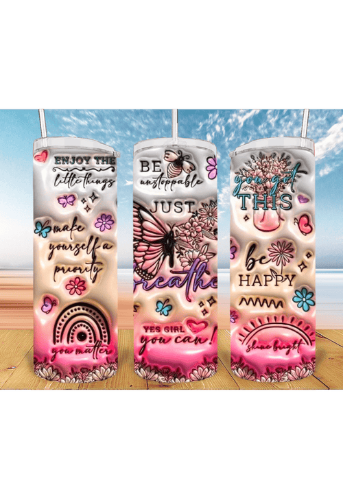 3D 20oz Tumbler Sublimation Print - KT SUBLIMATION, DTF AND MORE LLC