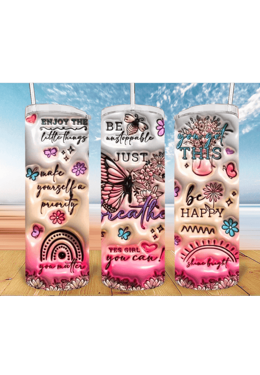 3D 20oz Tumbler Sublimation Print - KT SUBLIMATION, DTF AND MORE LLC