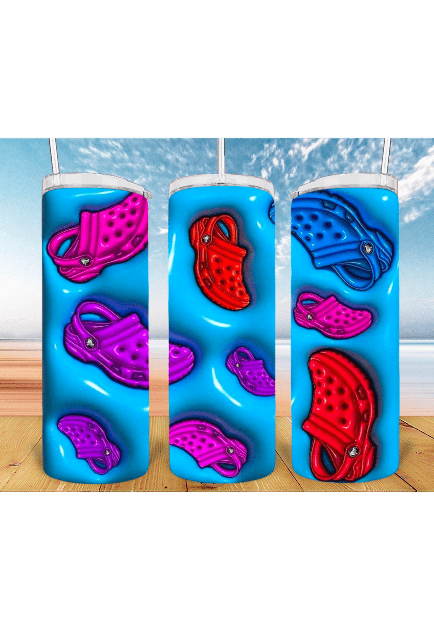 3D 20oz Tumbler Sublimation Print - KT SUBLIMATION, DTF AND MORE LLC