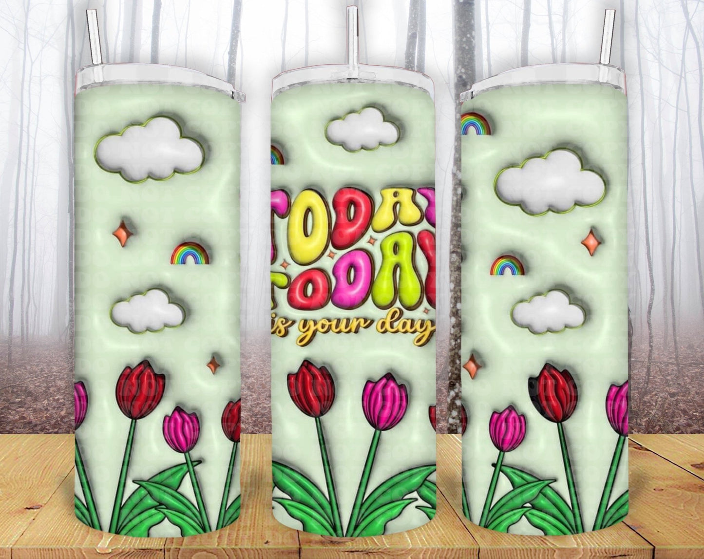 3D 20oz Tumbler Sublimation Print - KT SUBLIMATION, DTF AND MORE LLC