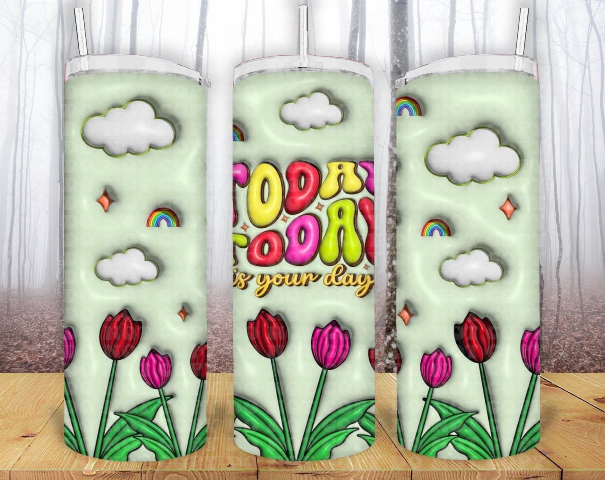 3D 20oz Tumbler Sublimation Print - KT SUBLIMATION, DTF AND MORE LLC