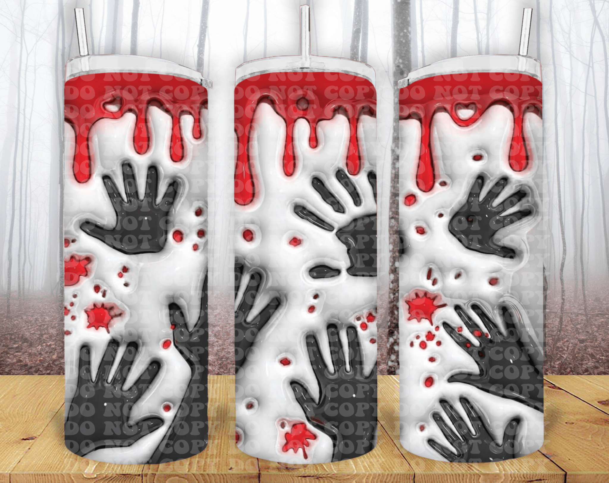 3D 20oz Tumbler Sublimation Print