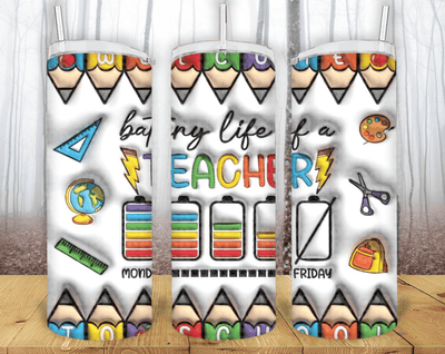 3D 20oz Tumbler Sublimation Print - KT SUBLIMATION, DTF AND MORE LLC